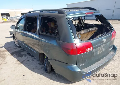 2005 Toyota Sienna Xle из США, поврежденный, VIN 5TDZA22C65S260186
